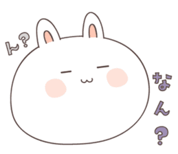 rabbit -omuta- sticker #6655796