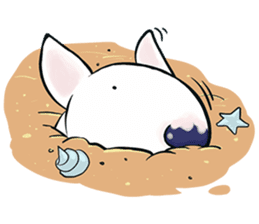 Funny Bull Terrier sticker #6656304