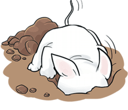 Funny Bull Terrier sticker #6656314