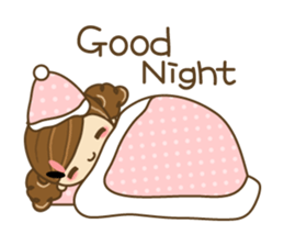 The cute girl Hana 3 sticker #6656660