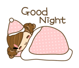 The cute girl Hana 3 sticker #6656660