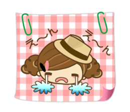 The cute girl Hana 3 sticker #6656689