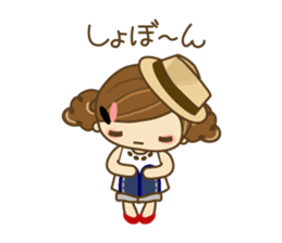 The cute girl Hana 3 sticker #6656691