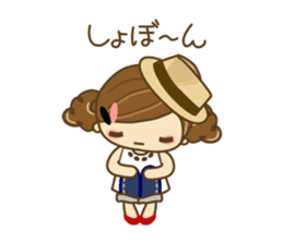 The cute girl Hana 3 sticker #6656691