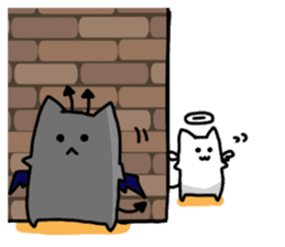 Ten nyan evil Nyan 2 sticker #6657140