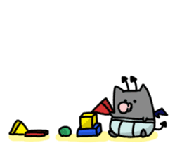 Ten nyan evil Nyan 2 sticker #6657143