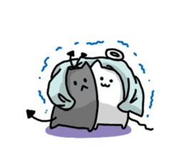 Ten nyan evil Nyan 2 sticker #6657146