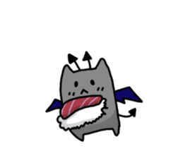 Ten nyan evil Nyan 2 sticker #6657150