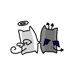 Ten nyan evil Nyan 2 sticker #6657152