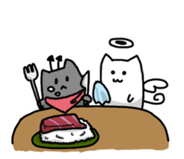 Ten nyan evil Nyan 2 sticker #6657161