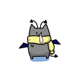 Ten nyan evil Nyan 2 sticker #6657175