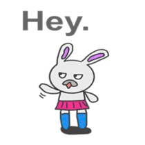 Dry rabbit-chan (American version sticker #6657850