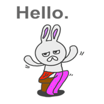 Dry rabbit-chan (American version sticker #6657851