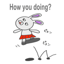 Dry rabbit-chan (American version sticker #6657852