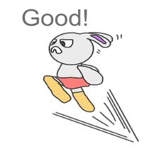 Dry rabbit-chan (American version sticker #6657853