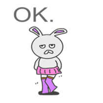 Dry rabbit-chan (American version sticker #6657854