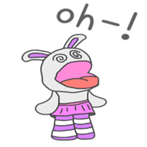 Dry rabbit-chan (American version sticker #6657865