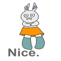 Dry rabbit-chan (American version sticker #6657870