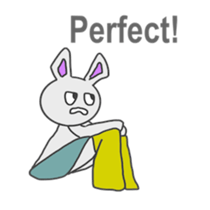Dry rabbit-chan (American version sticker #6657877
