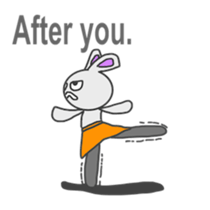 Dry rabbit-chan (American version sticker #6657884