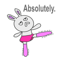 Dry rabbit-chan (American version sticker #6657885