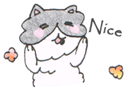 Cow cat!? sticker #6658252