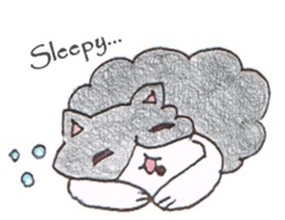 Cow cat!? sticker #6658256