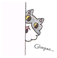 Cow cat!? sticker #6658259