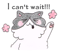 Cow cat!? sticker #6658261