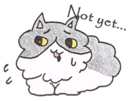 Cow cat!? sticker #6658267