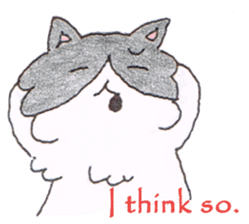 Cow cat!? sticker #6658270