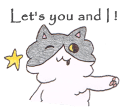 Cow cat!? sticker #6658285