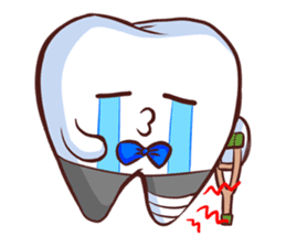 Mr.Bright 2 (molar tooth) sticker #6659397