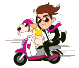 J-BooBoo & Friends (English Version) sticker #6659540