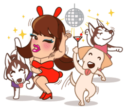 J-BooBoo & Friends (English Version) sticker #6659546