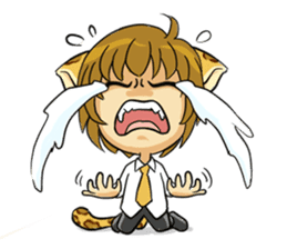 Leopard-Meow daily sticker #6659587