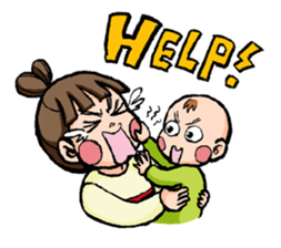 It is a baby day sticker #6659614