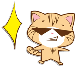 Shiro The Amazing Cat sticker #6659805