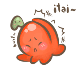 octodog teacher jp-en sticker #6660373