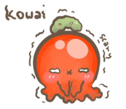 octodog teacher jp-en sticker #6660377