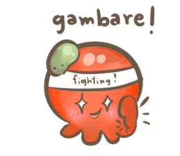 octodog teacher jp-en sticker #6660389