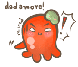 octodog teacher jp-en sticker #6660394