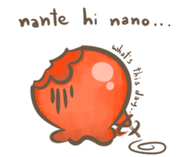 octodog teacher jp-en sticker #6660407