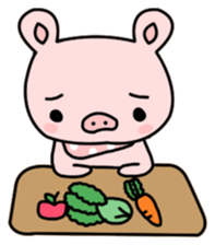 Bacon The Fat PIG sticker #6660580