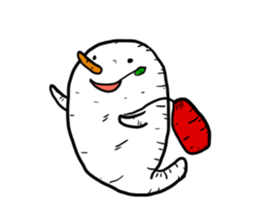 Cute ghost Man! sticker #6660872