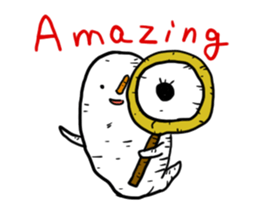 Cute ghost Man! sticker #6660873