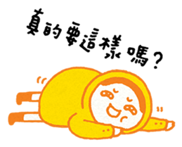 Mr.Yellow - Daily Life sticker #6661384