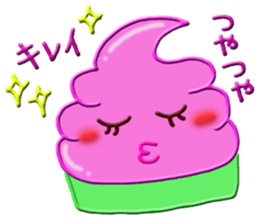 Various changes of Chocolate Soft Cream. sticker #6661680