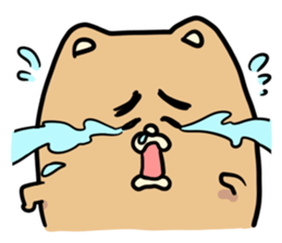 A dog with thick eyebrows(English) sticker #6662017