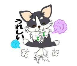 Sign language of a small dog sticker #6662151